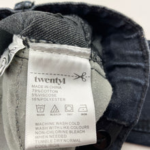 Load image into Gallery viewer, Boys TWENTY4, dark denim jeans, adjustable, Inside leg: 28.5cm, GUC, size 1,  