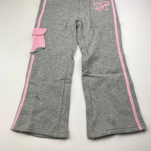 Load image into Gallery viewer, Girls THREE EARS RABBIT, fleece lined track pants, elasticated, Inside leg: 44cm, NEW, size 5,  