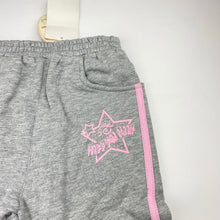 Load image into Gallery viewer, Girls THREE EARS RABBIT, fleece lined track pants, elasticated, Inside leg: 44cm, NEW, size 5,  