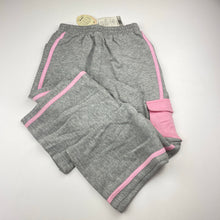 Load image into Gallery viewer, Girls THREE EARS RABBIT, fleece lined track pants, elasticated, Inside leg: 44cm, NEW, size 5,  
