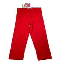 Load image into Gallery viewer, Girls Mango, red cropped leggings, Inside leg: 33cm, NEW, size 5,  
