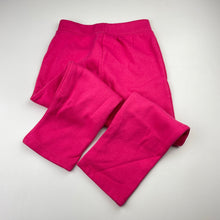 Load image into Gallery viewer, Girls Emerson, pink fleece lined track pants, Inside leg: 44cm, EUC, size 5,  