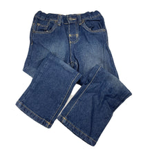 Load image into Gallery viewer, Boys H&amp;T, dark denim jeans, adjustable, Inside leg: 45cm, GUC, size 5,  
