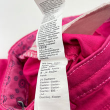 Load image into Gallery viewer, Girls ORCHESTRA, embroidered stretch cotton pants, adjustable, Inside leg: 38.5cm, EUC, size 4,  