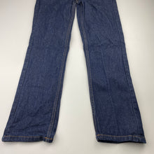 Load image into Gallery viewer, Boys Urban Supply, dark denim jeans, adjustable, inside leg: 64cm, EUC, size 10,  