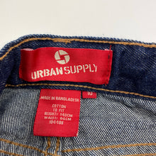 Load image into Gallery viewer, Boys Urban Supply, dark denim jeans, adjustable, inside leg: 64cm, EUC, size 10,  