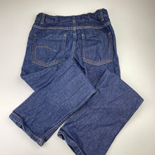 Load image into Gallery viewer, Boys Urban Supply, dark denim jeans, adjustable, inside leg: 64cm, EUC, size 10,  
