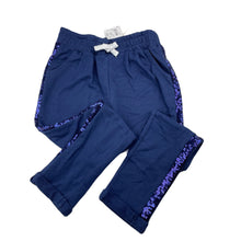 Load image into Gallery viewer, Girls H&amp;T, navy casual pants, sequins, Inside leg: 46.5cm, NEW, size 5,  