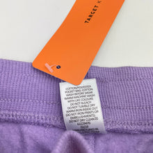 Load image into Gallery viewer, Girls Target, fleece lined track pants, elasticated, Inside leg: 32.5cm, NEW, size 2,  