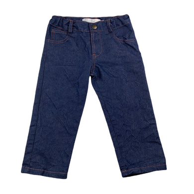 Baby U Rock lightweight denim pants, adjustable, size 2, Pre-loved