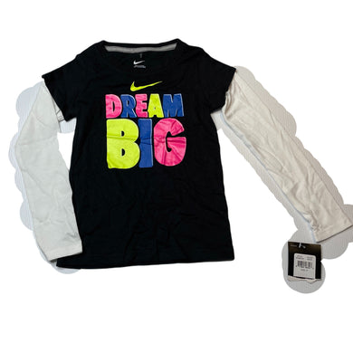 Girls Nike, long sleeve t-shirt / top, NEW, size 4,  