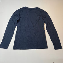 Load image into Gallery viewer, Girls Anko, navy cotton long sleeve top, EUC, size 14,  