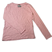 Load image into Gallery viewer, Girls Emerson, lightweight cotton long sleeve top, mark left sleeve, FUC, size 12,  