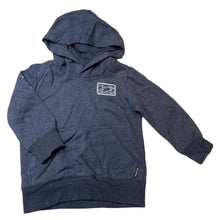 Load image into Gallery viewer, unisex Billabong, blue fleece lined hoodie sweater, EUC, size 2,  