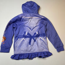 Load image into Gallery viewer, Girls Disney, Sofia the First fleece lined zip hoodie sweater, GUC, size 7,  