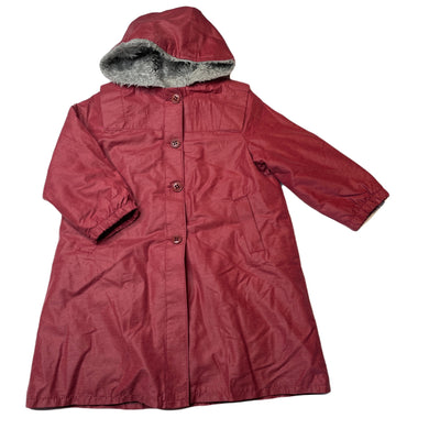 Girls St Bernard, vintage fleece lined jacket / coat, L: 58cm, FUC, size 3,  