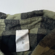 Load image into Gallery viewer, Boys Target, brushed Aust cotton long sleeve shirt, EUC, size 6,  