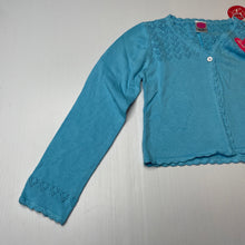 Load image into Gallery viewer, Girls Cake Walk, lightweight cotton knitted cardigan, NEW, size 5-6,  
