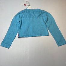 Load image into Gallery viewer, Girls Cake Walk, lightweight cotton knitted cardigan, NEW, size 5-6,  