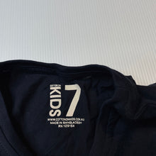 Load image into Gallery viewer, Girls Cotton On, navy cotton long sleeve top, owl, EUC, size 7,  