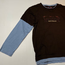 Load image into Gallery viewer, Boys AUSTRALIA, cotton long sleeve top, Melbourne, EUC, size 12,  