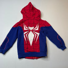 Load image into Gallery viewer, Boys lightweight, SPIDER-MAN zip hoodie sweater, EUC, size 5,  