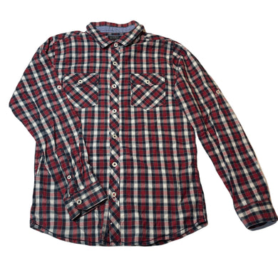 Boys DNMX, lightweight cotton long sleeve shirt, GUC, size 13-14,  