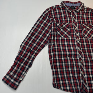 Boys DNMX, lightweight cotton long sleeve shirt, GUC, size 13-14,  