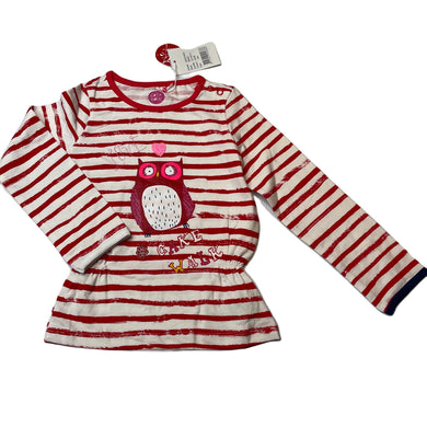 Girls Cake Walk, striped stretchy long sleeve top, NEW, size 4,  