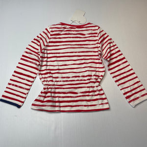 Girls Cake Walk, striped stretchy long sleeve top, NEW, size 4,  