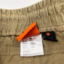 Load image into Gallery viewer, Boys Fun Spirit, cotton casual pants, elasticated, Inside leg: 42cm, FUC, size 4,  