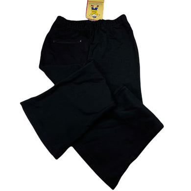 Girls Primary Schoolwear, black bootleg pants, elasticated, Inside leg: 48.5cm, NEW, size 6,  