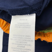 Load image into Gallery viewer, Boys TASSO, navy cotton cargo pants, elasticated, Inside leg: 43.5cm, EUC, size 6,  