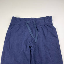 Load image into Gallery viewer, unisex Favourites, navy fleece lined track pants, elasticated, Inside leg: 35cm, EUC, size 2,  