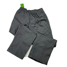 Load image into Gallery viewer, Boys Target, grey school pants, elasticated, Inside leg: 48cm, NEW, size 6,  