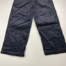 Load image into Gallery viewer, Boys Target, chunky corduroy cotton pants, elasticated, Inside leg: 45.5cm, EUC, size 6,  