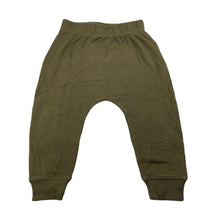 Load image into Gallery viewer, unisex Rock Your Baby, khaki stretchy casual pants, elasticated, GUC, size 2,  