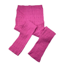 Load image into Gallery viewer, Girls Kids &amp; Co, ribbed stretchy leggings, Inside leg: 50cm, EUC, size 7,  