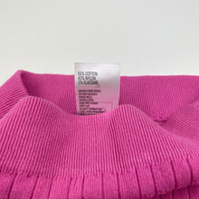 Load image into Gallery viewer, Girls Kids &amp; Co, ribbed stretchy leggings, Inside leg: 50cm, EUC, size 7,  