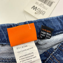 Load image into Gallery viewer, Girls Fun Spirit, soft knit denim leggings / jeggings, elasticated, Inside leg: 49cm, NEW, size 5,  
