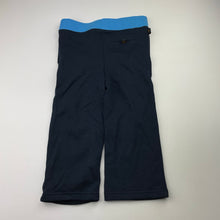 Load image into Gallery viewer, unisex SCOOBY-DOO!, fleece lined track pants, elasticated, Inside leg: 30cm, EUC, size 2,  