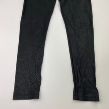 Load image into Gallery viewer, Girls Pink Sugar, stretchy snakeskin print leggings, Inside leg: 57cm, EUC, size 10,  