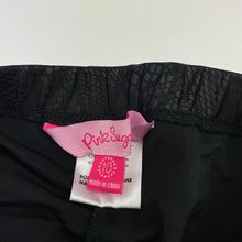 Load image into Gallery viewer, Girls Pink Sugar, stretchy snakeskin print leggings, Inside leg: 57cm, EUC, size 10,  