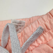 Load image into Gallery viewer, Girls H&amp;T, embellished casual pants, elasticated, Inside leg: 28.5cm, EUC, size 1,  