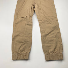 Load image into Gallery viewer, Boys lightweight, cotton casual pants, elasticated, no size, Inside leg: 45cm, GUC, size 5,  