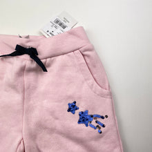 Load image into Gallery viewer, Girls Anko, fleece lined track pants, elasticated, Inside leg: 45cm, NEW, size 4,  