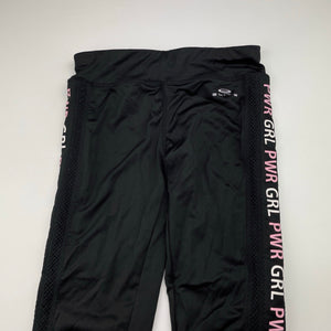 Girls Elite Action Sports, cropped sports / activewear leggings, Inside leg: 46cm, EUC, size 7,  