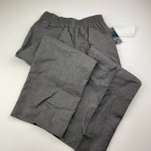 Load image into Gallery viewer, Boys BEARE &amp; LEY, grey school pants, elasticated, Inside leg: 51cm, NEW, size 6,  