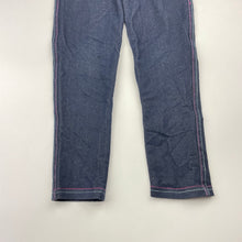 Load image into Gallery viewer, Girls Mango, stretchy denim leggings, cats, Inside leg: 47cm, EUC, size 5,  
