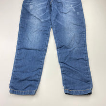 Load image into Gallery viewer, Boys Breakers, lightweight knit denim pants, elasticated, Inside leg: 50.5cm, GUC, size 5,  